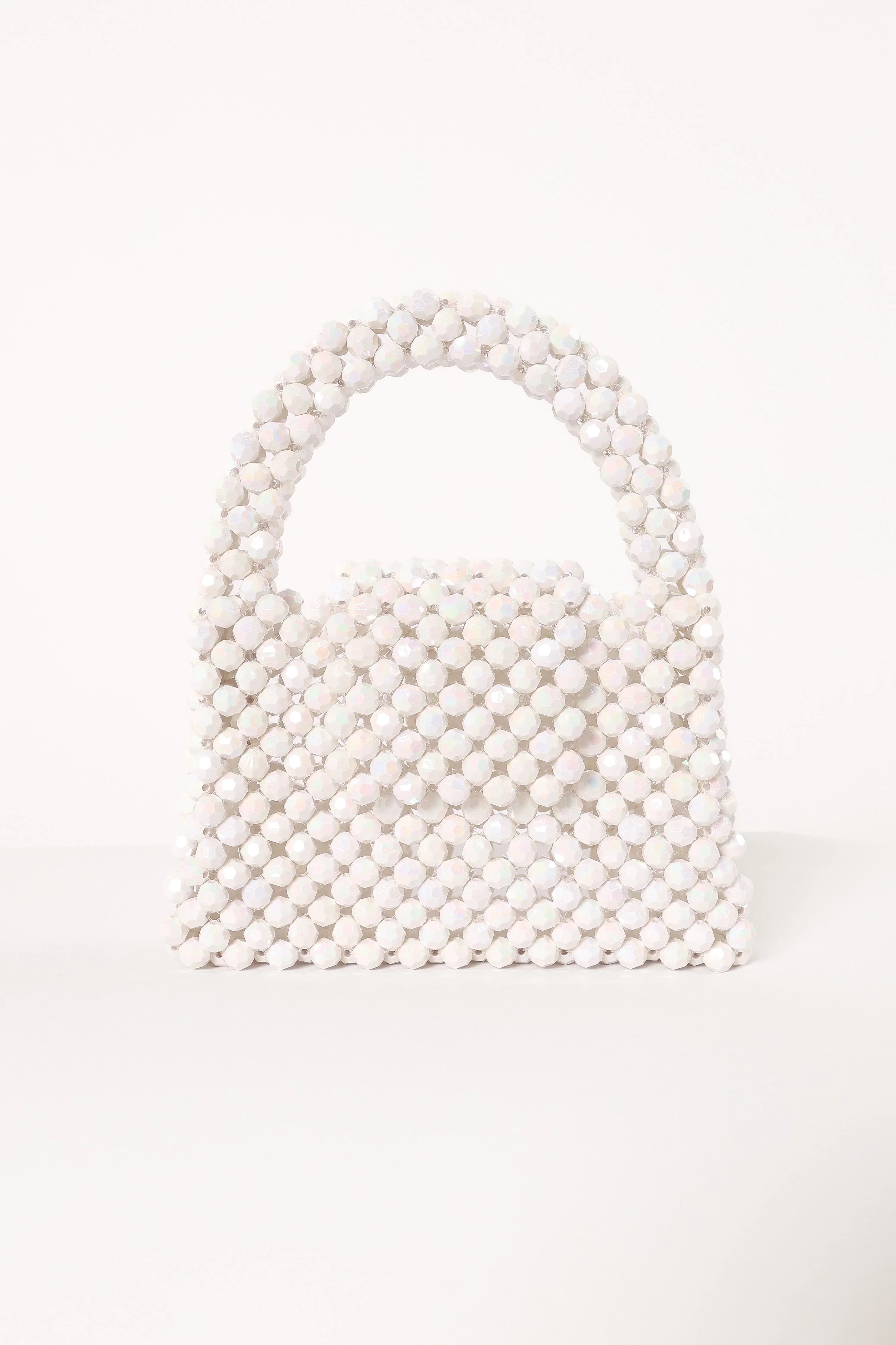 Delia Statement Bag White