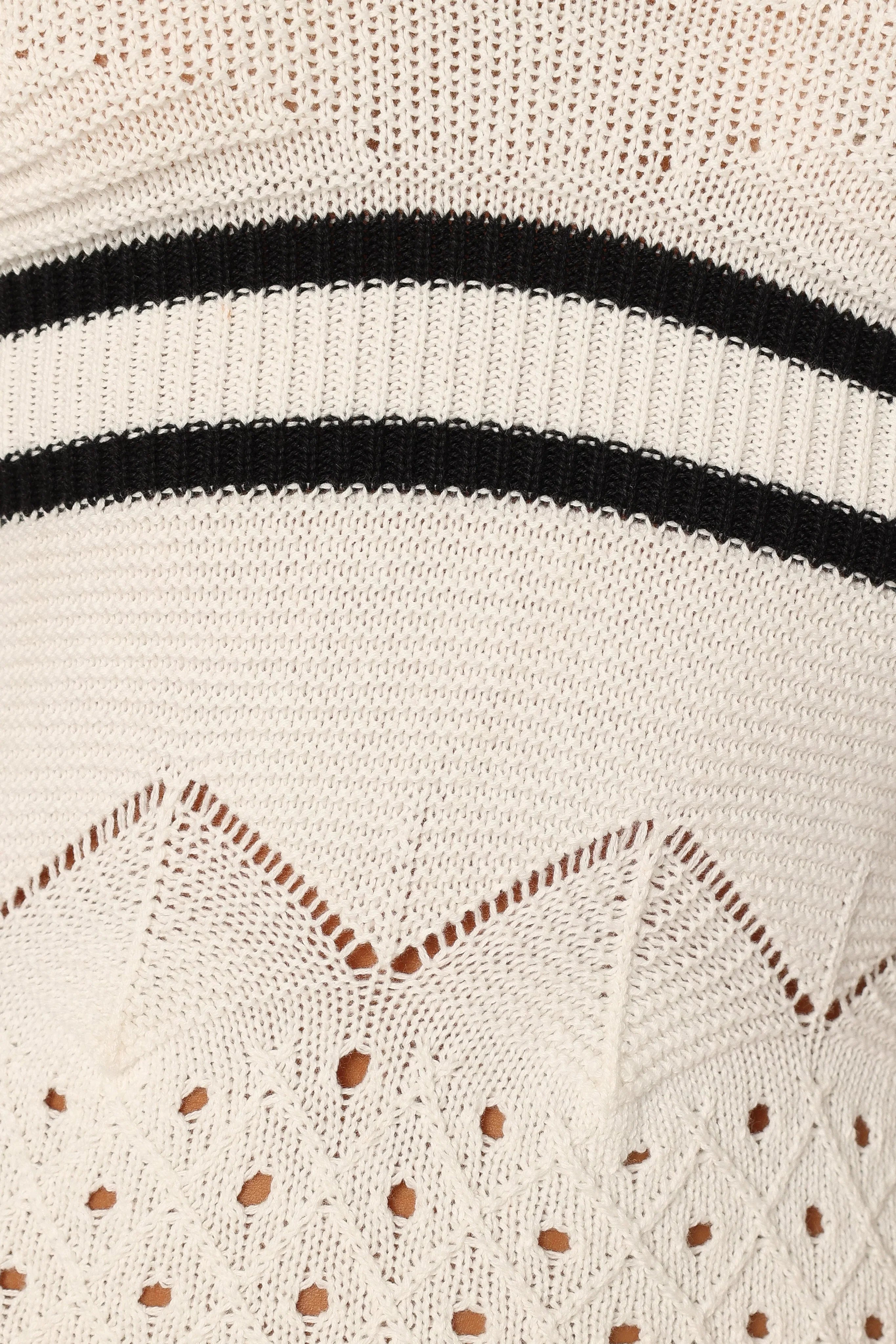 Landon Midi Dress Black White