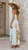 Ellea Maxi Dress Botanical Bliss Blue