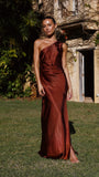 Victoria Maxi Dress Rust