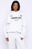 Vibe Too High Oversized Hoodie Grey Marle