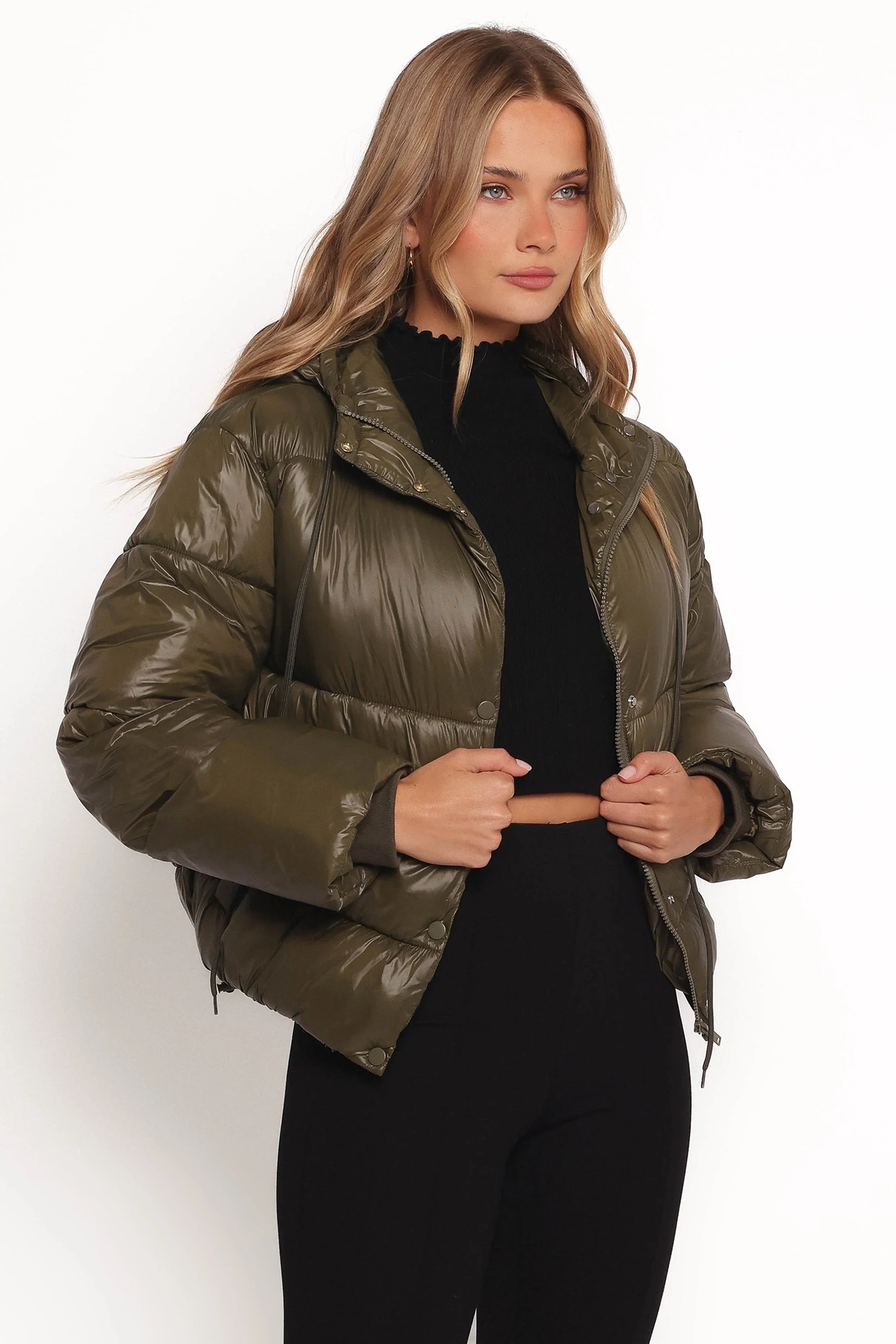 Archie Puffer Jacket Olive