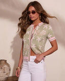 Saltwater Dream Starfish Knit Top