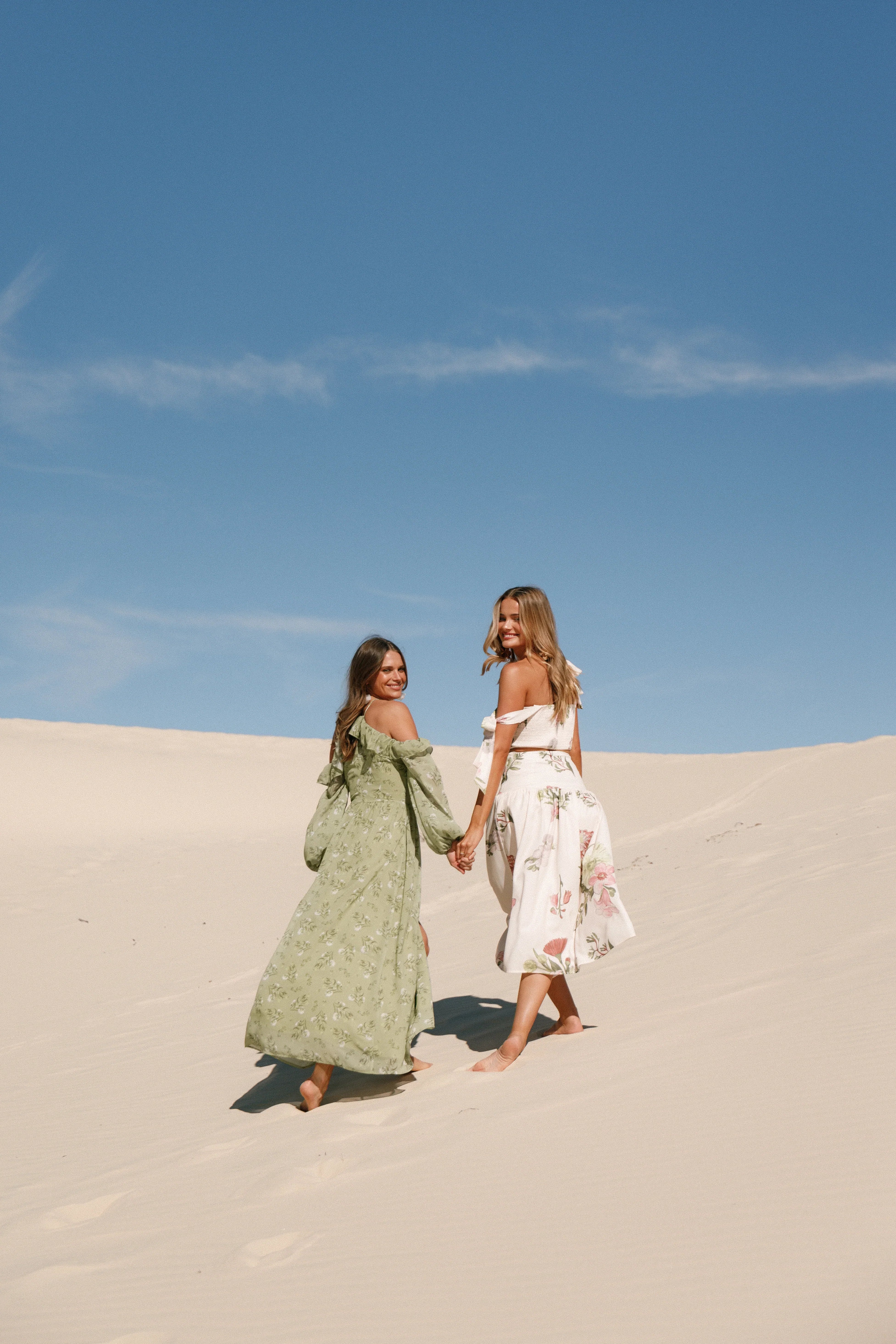 Alina Maxi Dress Sage Botanica