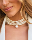 Precious Day Layered Pearl Necklace