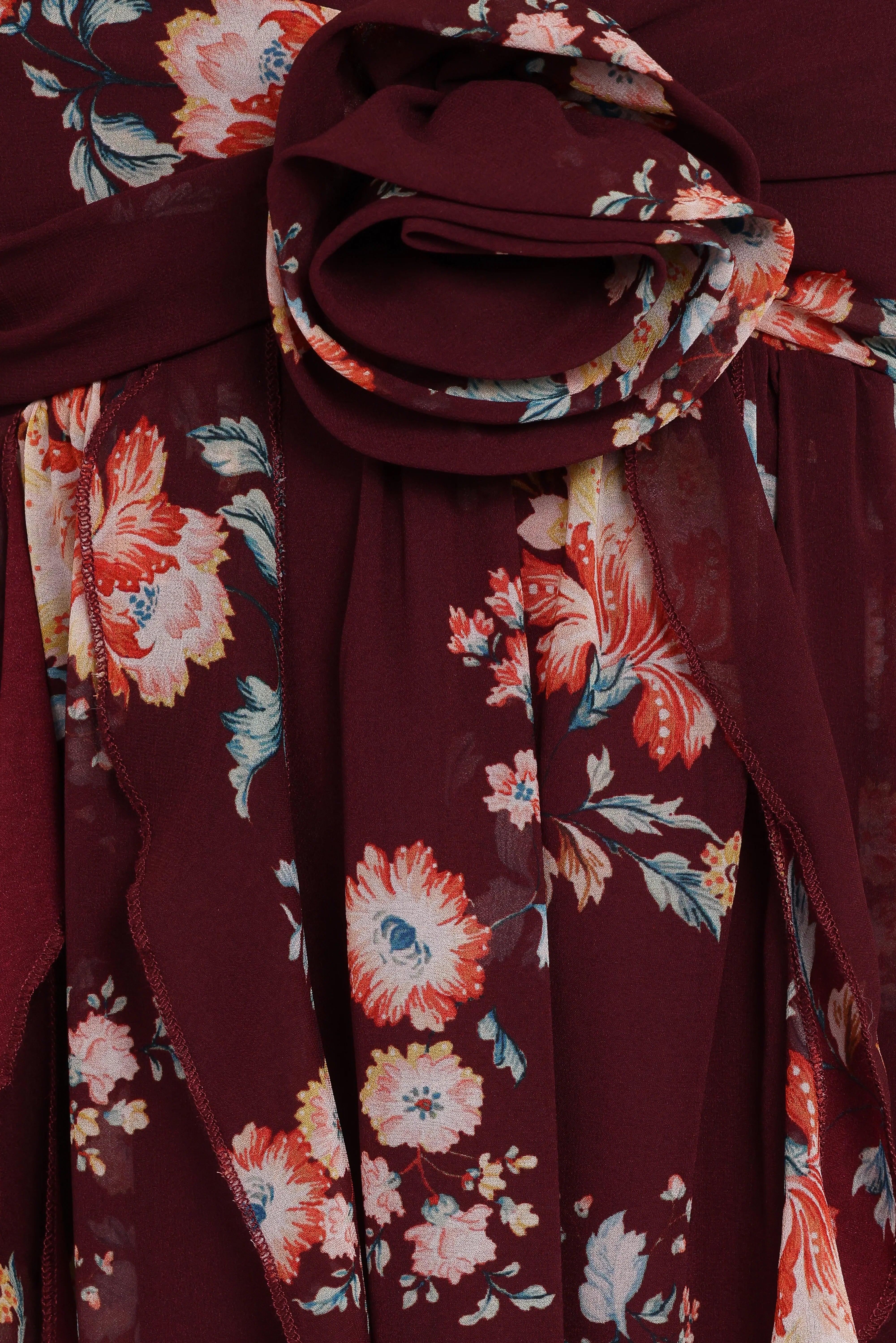 Tully Maxi Dress Berry Floral