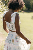 Kara Two Piece Set White Floral