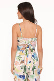 Alba Scarf Top Cream Resort Isle