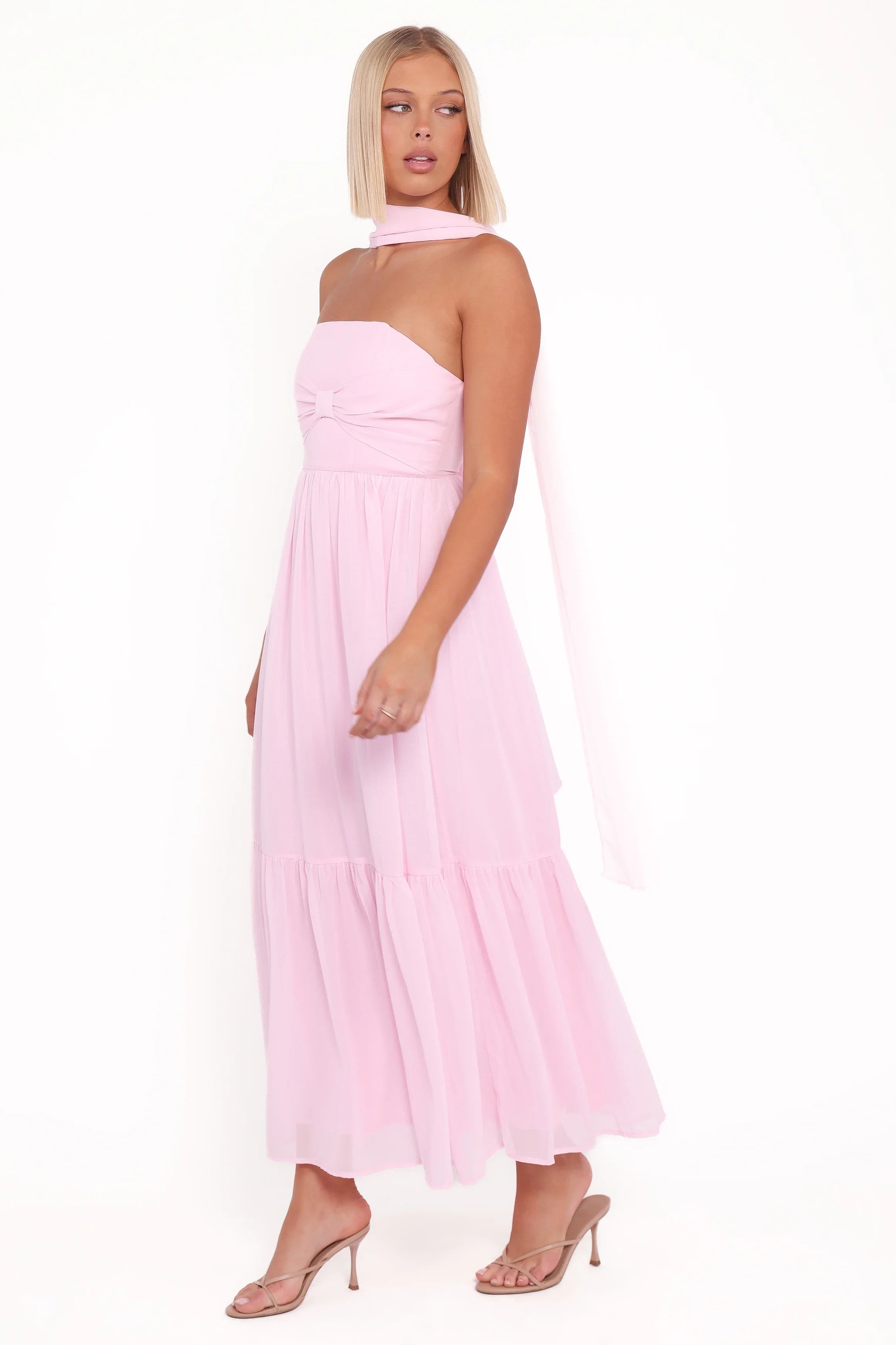 Celestria Maxi Dress Pink