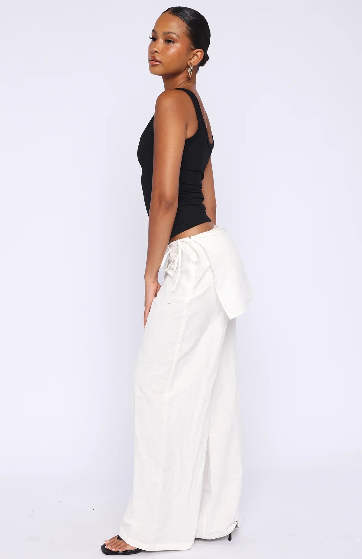 Off Beat Pants Off White