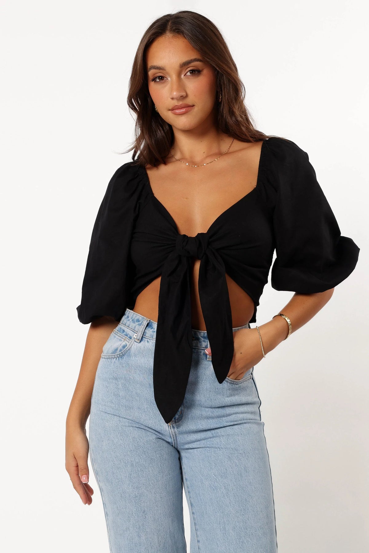 Celine Top Black
