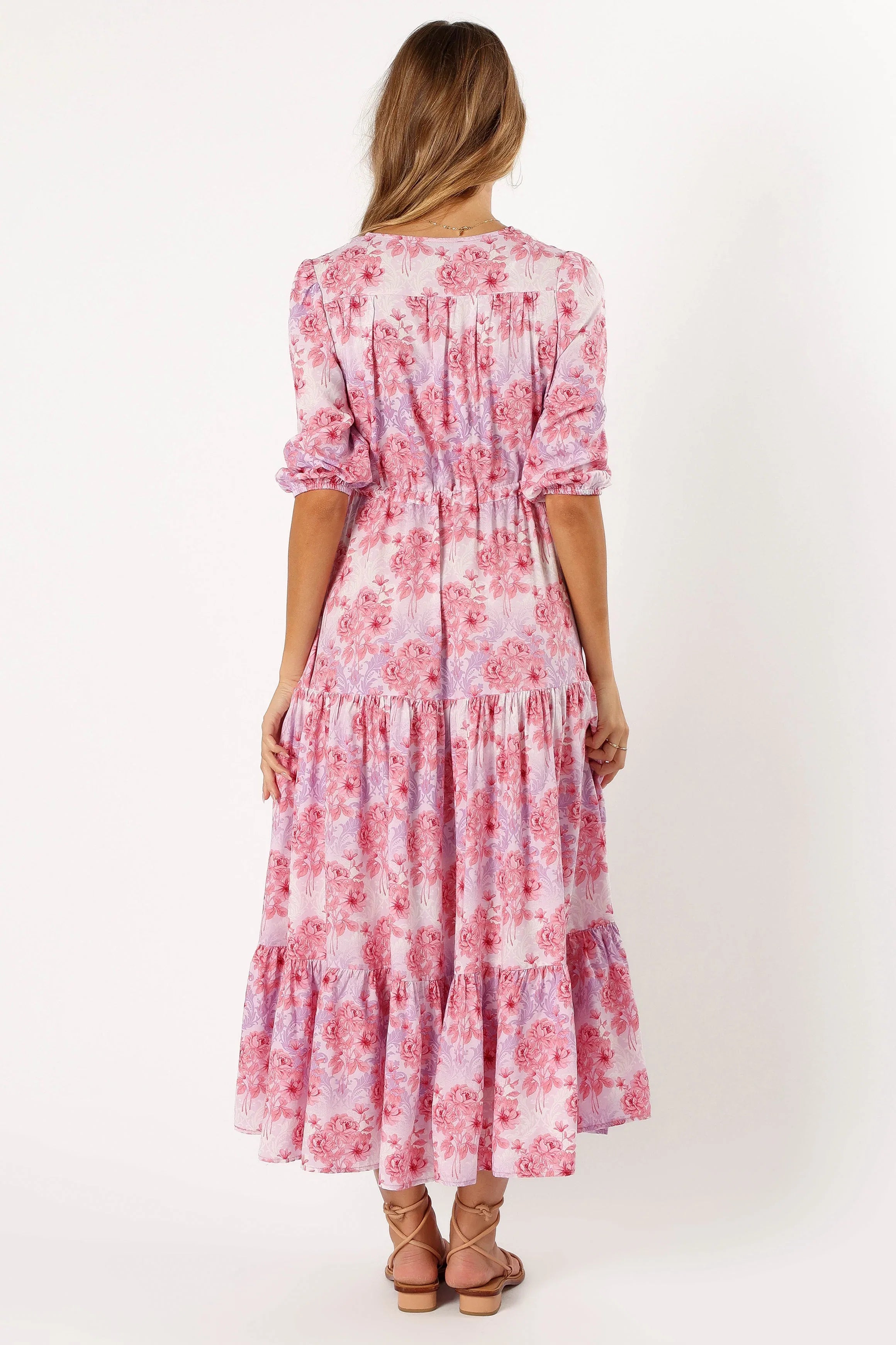 Kelda Dress Pink Purple