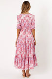 Kelda Dress Pink Purple
