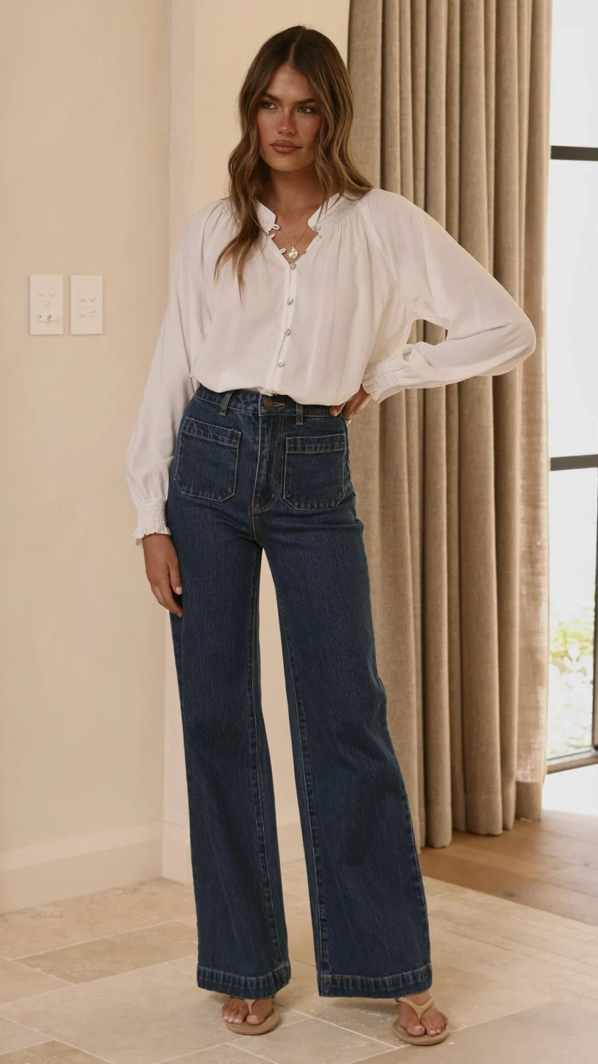 Solana Top White