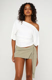 Lovely Girl Mini Skort Dusty Olive