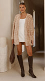 Tully Longline Jacket Camel