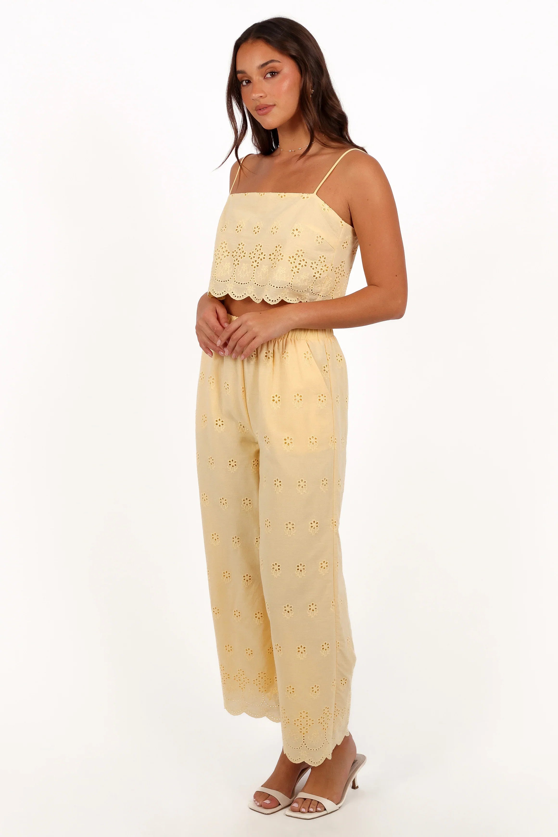 Clementine Pant Set Honeysuckle Yellow