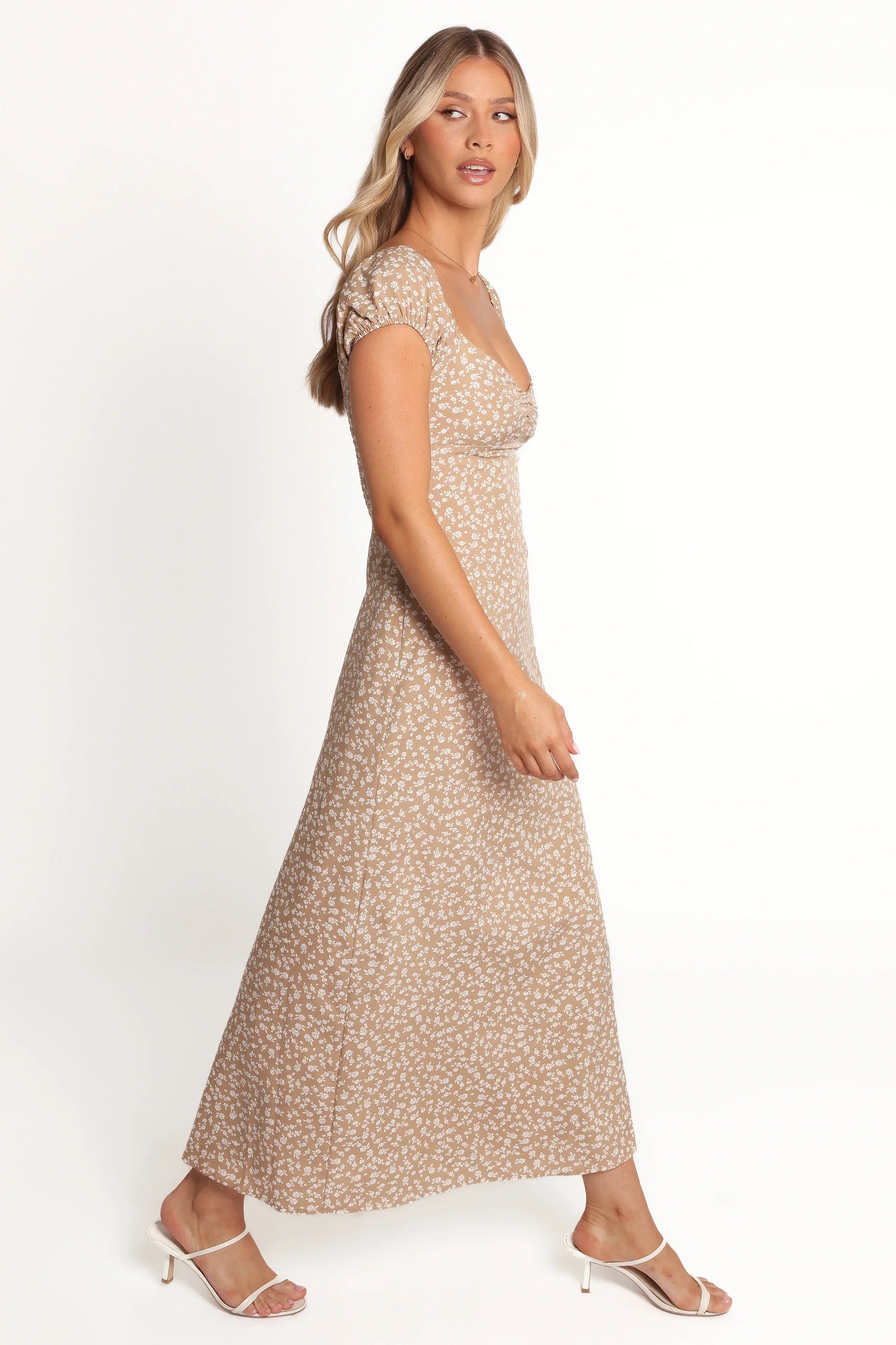 Leire Maxi Dress Beige