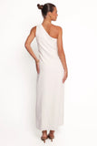 Chandler One Shoulder Maxi Dress White