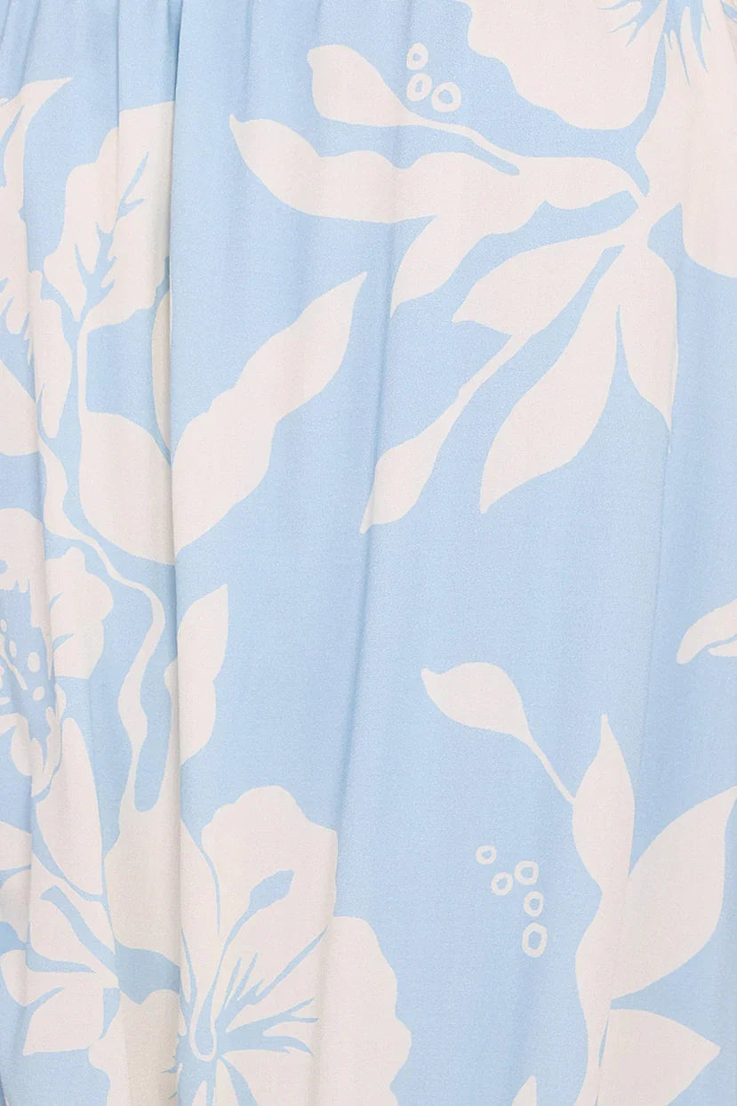 Margherita Maxi Dress Blue Hibiscus
