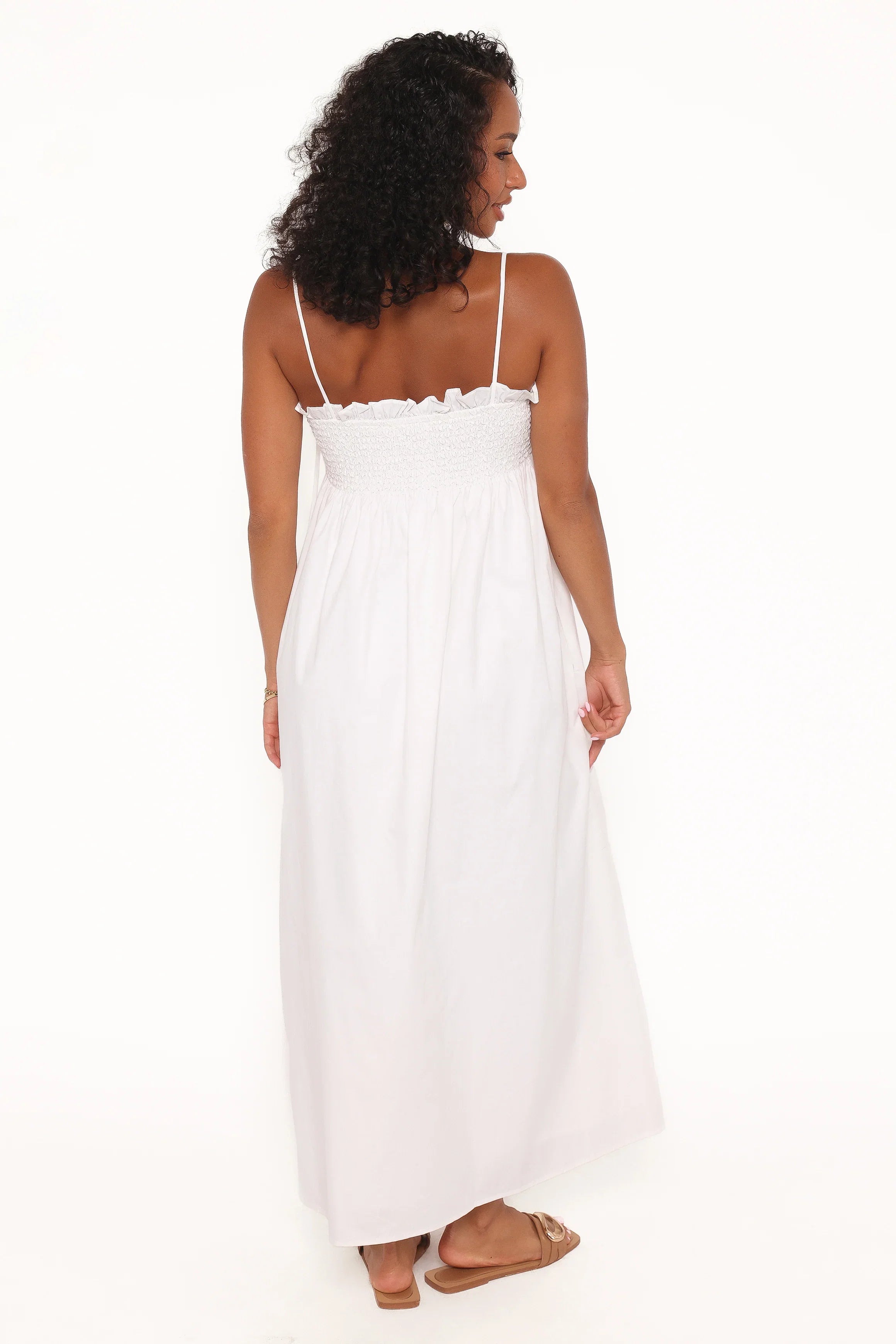 Josie Maxi Dress White