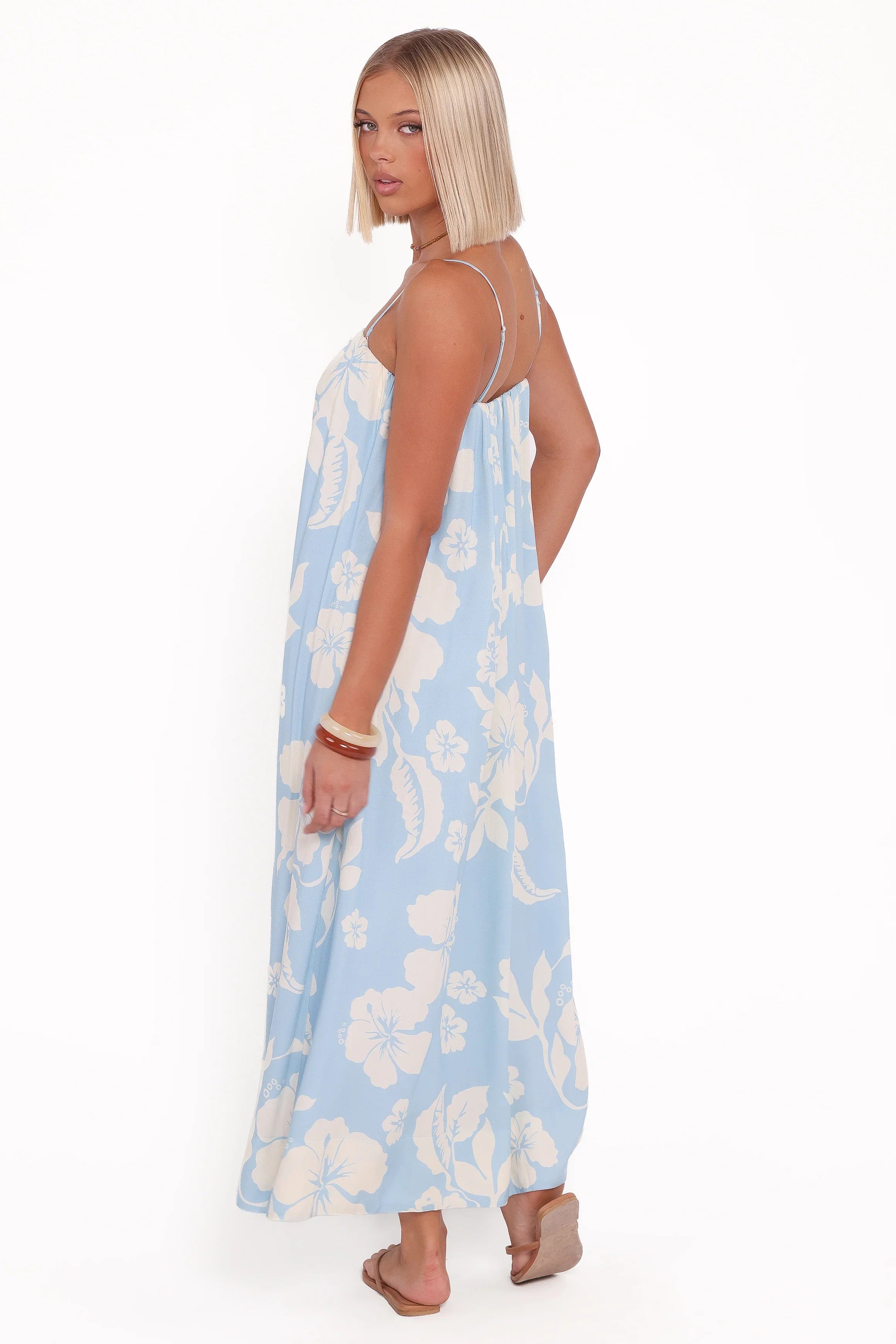 Margherita Maxi Dress Blue Hibiscus