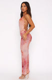 No Later Maxi Skirt Peach Nectar