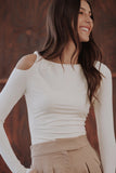 Darma Long Sleeve Top Pale Yellow