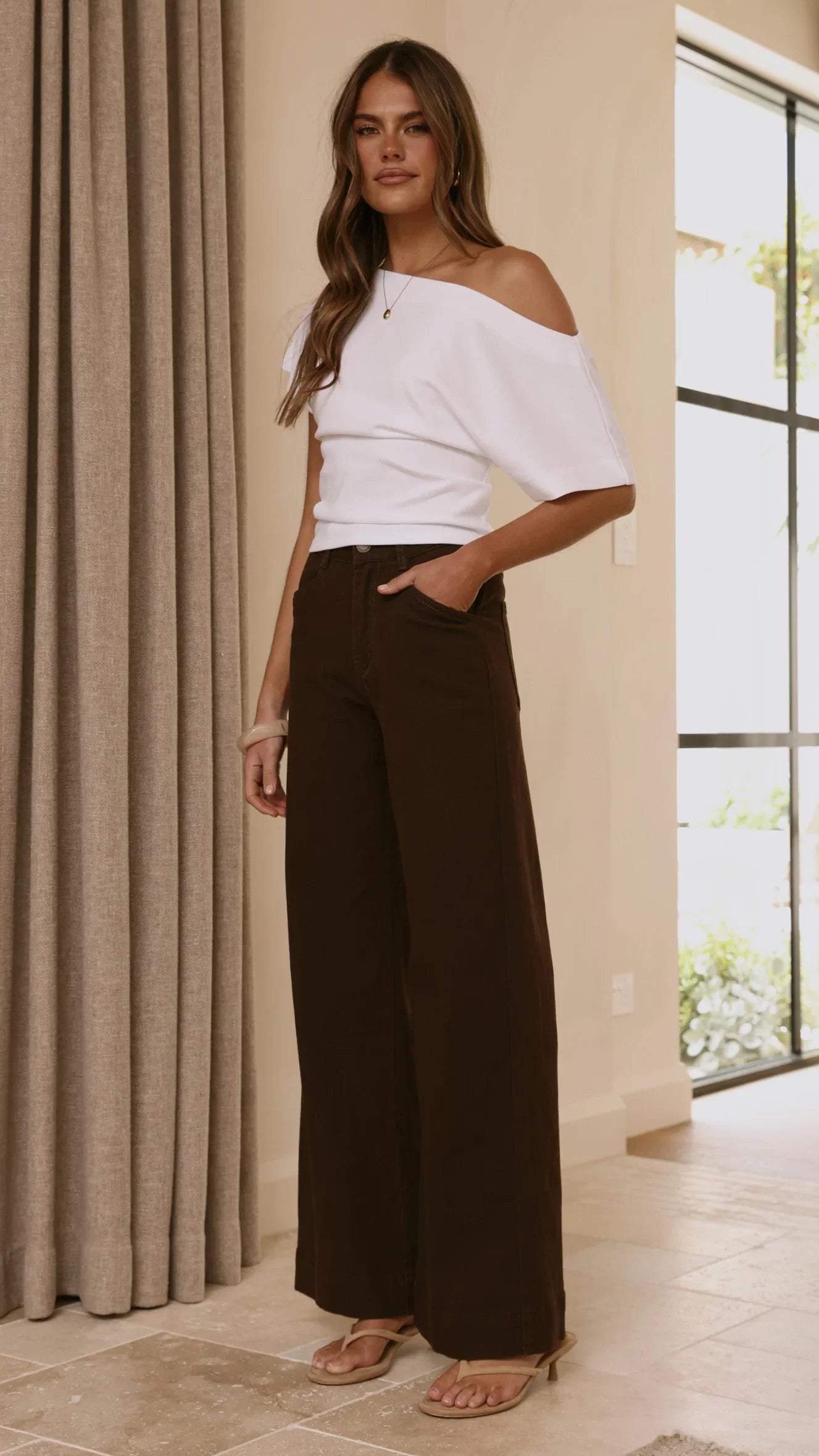 Jara Top White