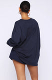 Closer To You Long Sleeve Tee Navy