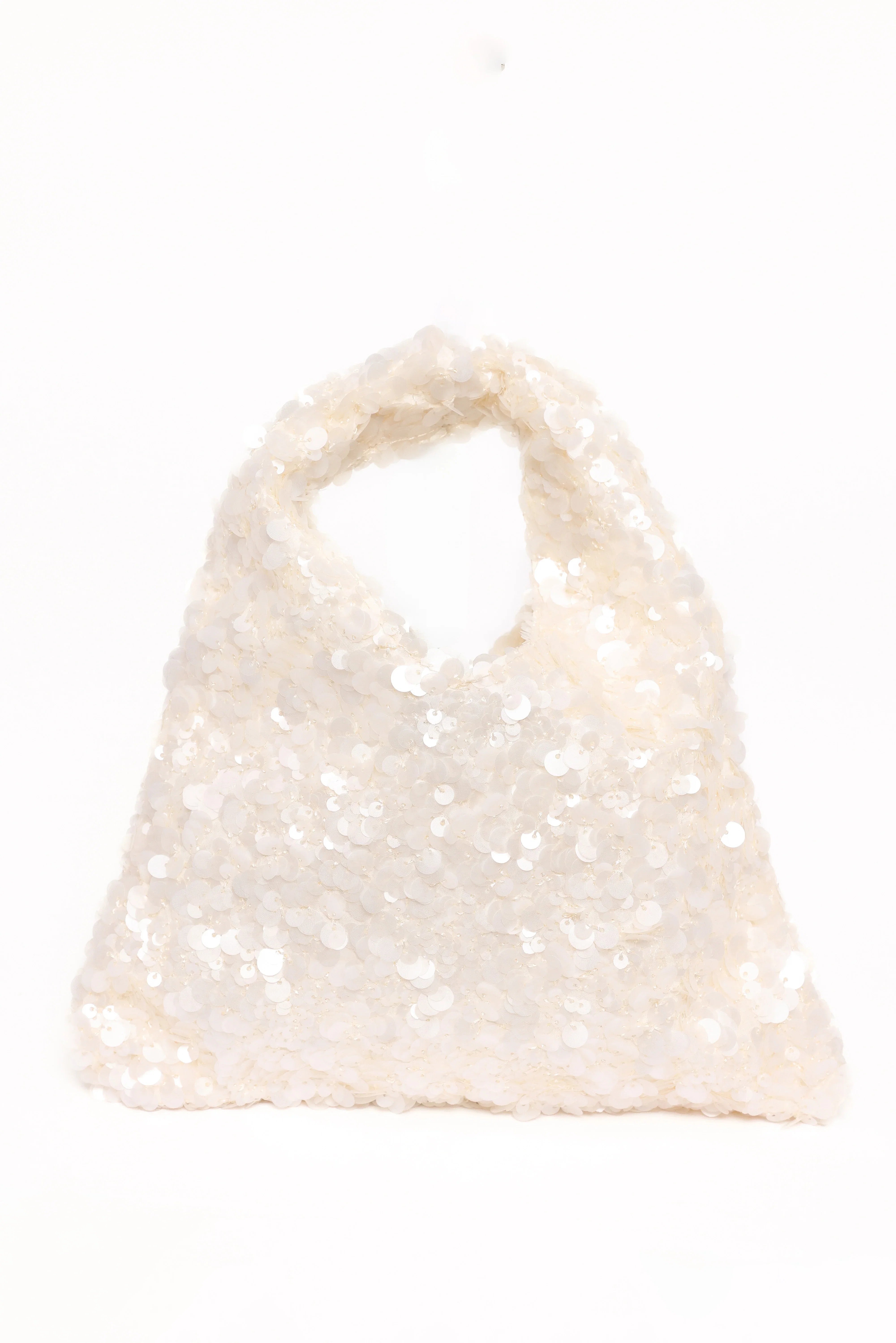 Ashlyn Sequin Bag Champagne