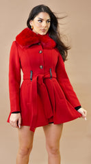 Elysian Coat Red