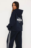 Studio 17 Spencer Oversized Hoodie Navy