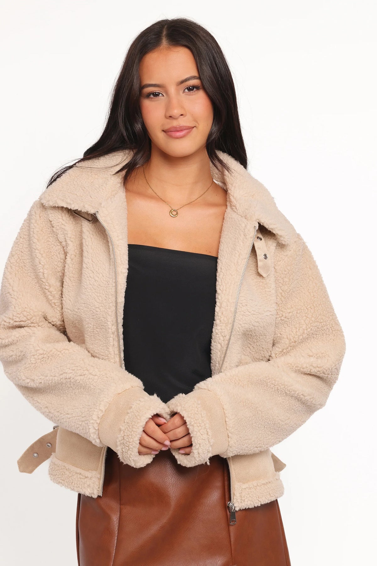 Winslow Fleece Jacket Taupe