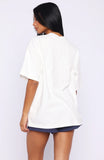 Cant Miss It Oversized Tee White