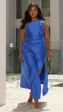 Victoria Maxi Dress Royal Blue
