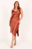 Cyprus Dress Rust