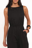 Sansa Stretch Jumpsuit Black
