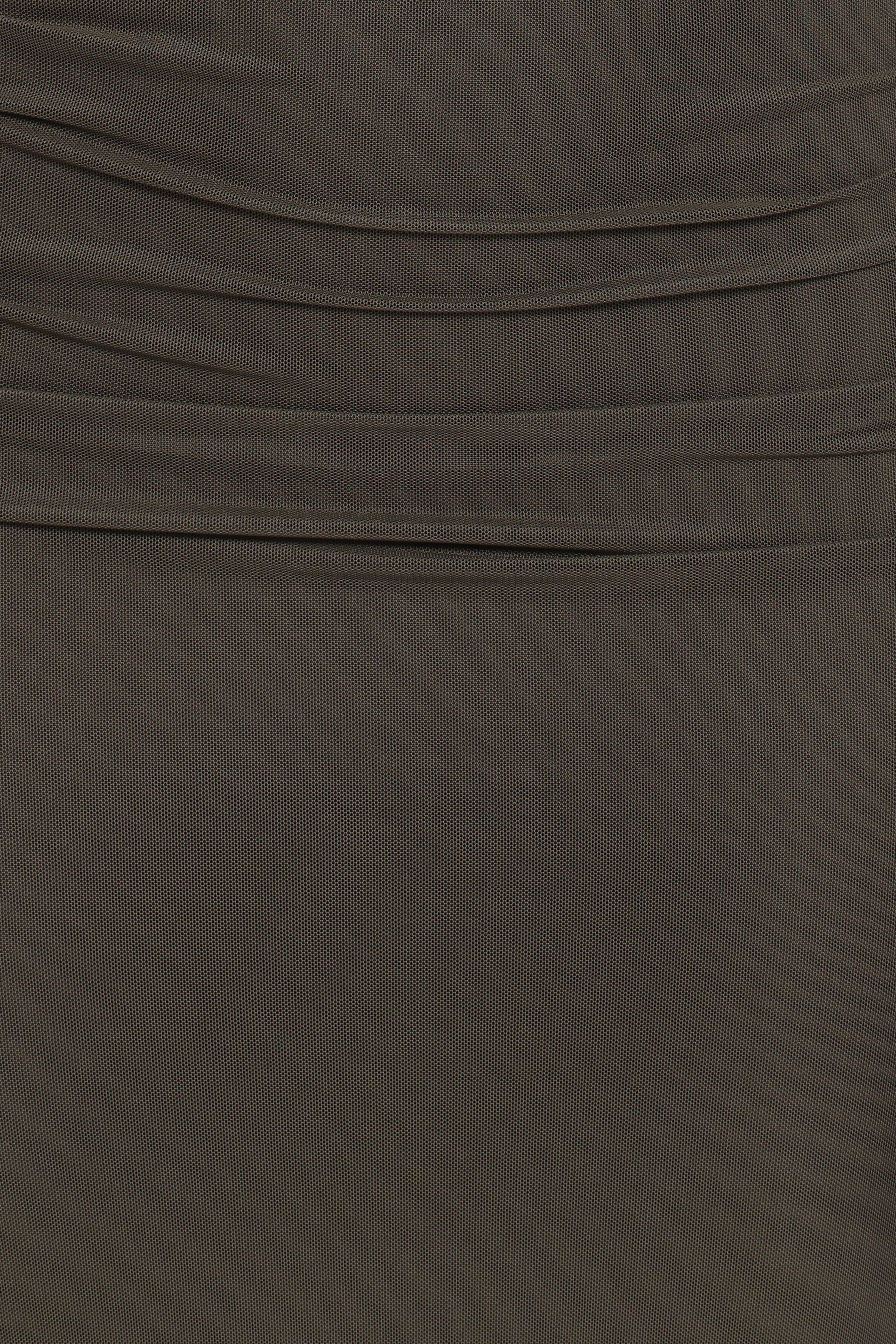 Abbie Off Shoulder Maxi Dress Olive