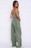 Cant Help The Feeling Track Pants Khaki