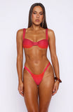 Huskisson Bottoms Scarlett Inferno