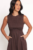 Lanna Maxi Dress Chocolate