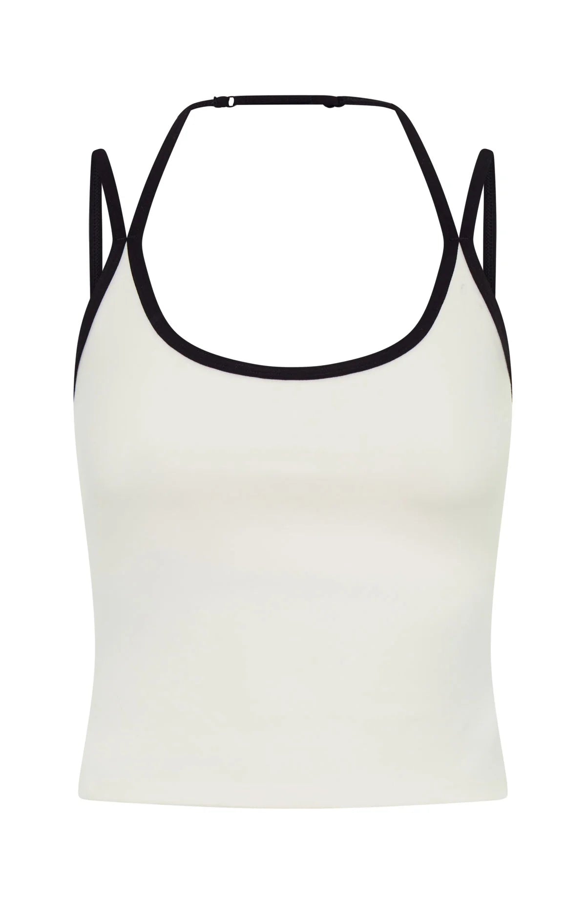 Power Boost Active Tank Cream Black