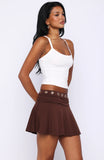 Sunset Avenue Mini Skirt Chocolate
