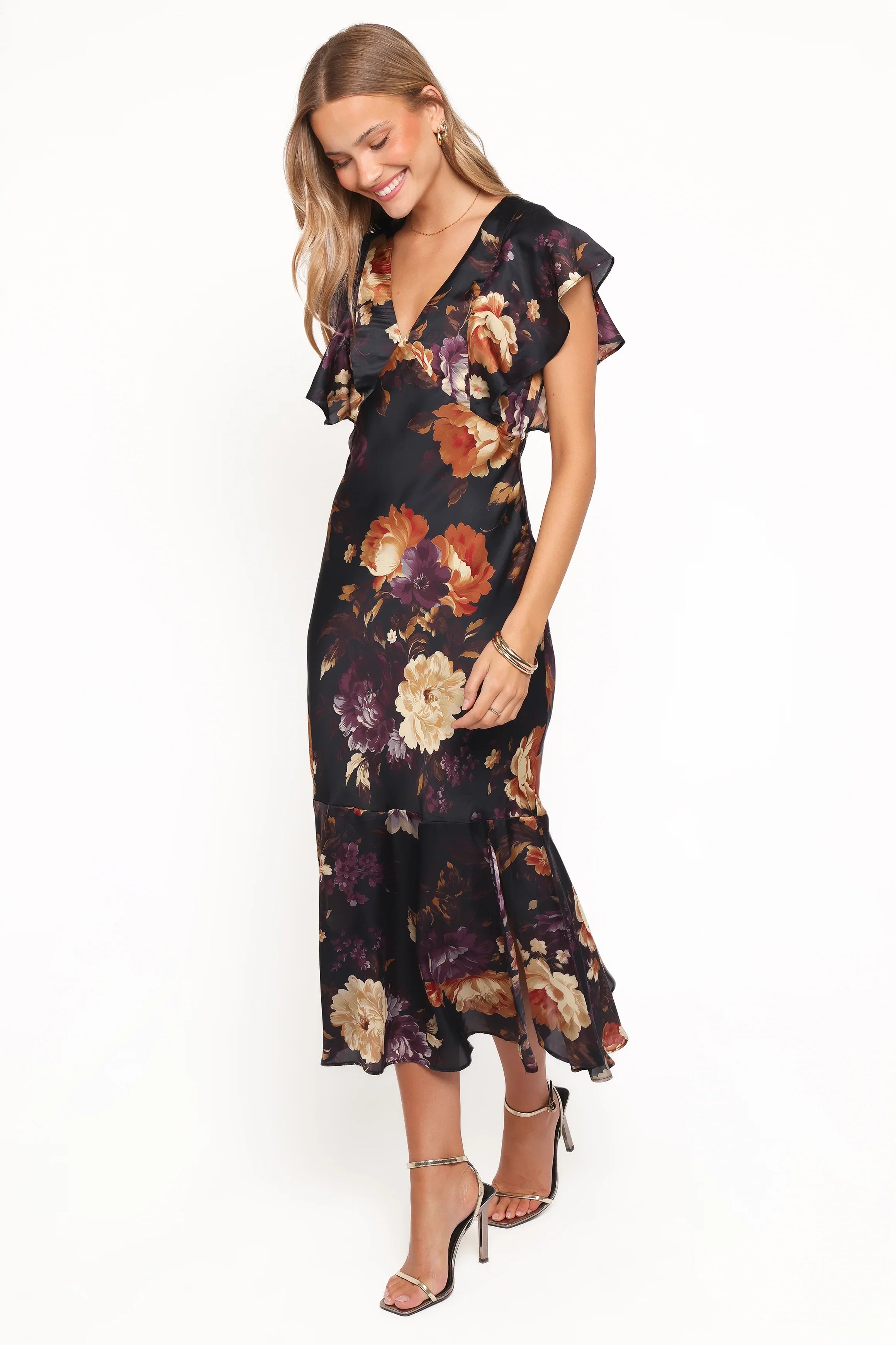 Evonne Midi Dress Nightfall Floral