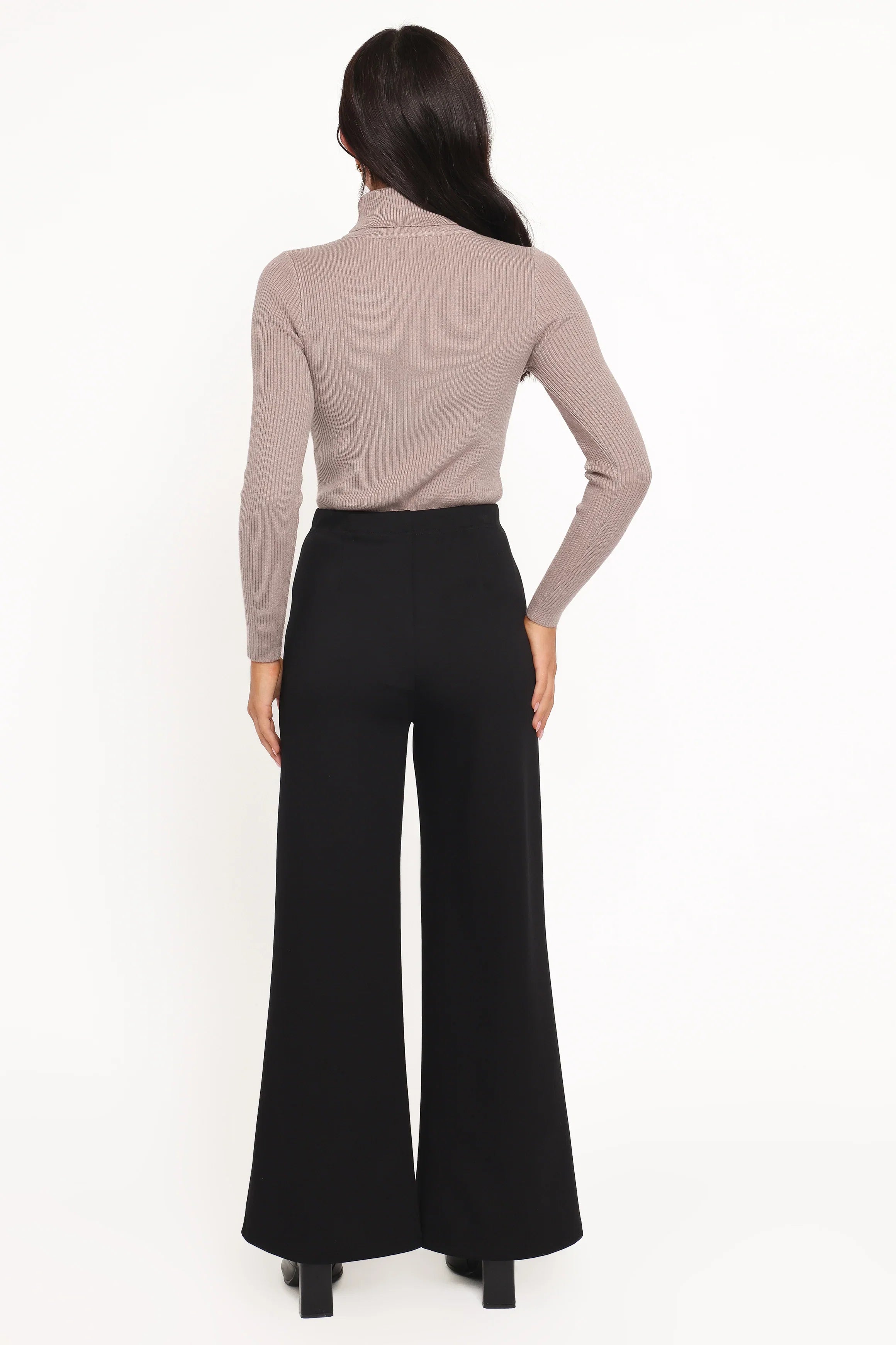 Jade Wide Leg Pant Black