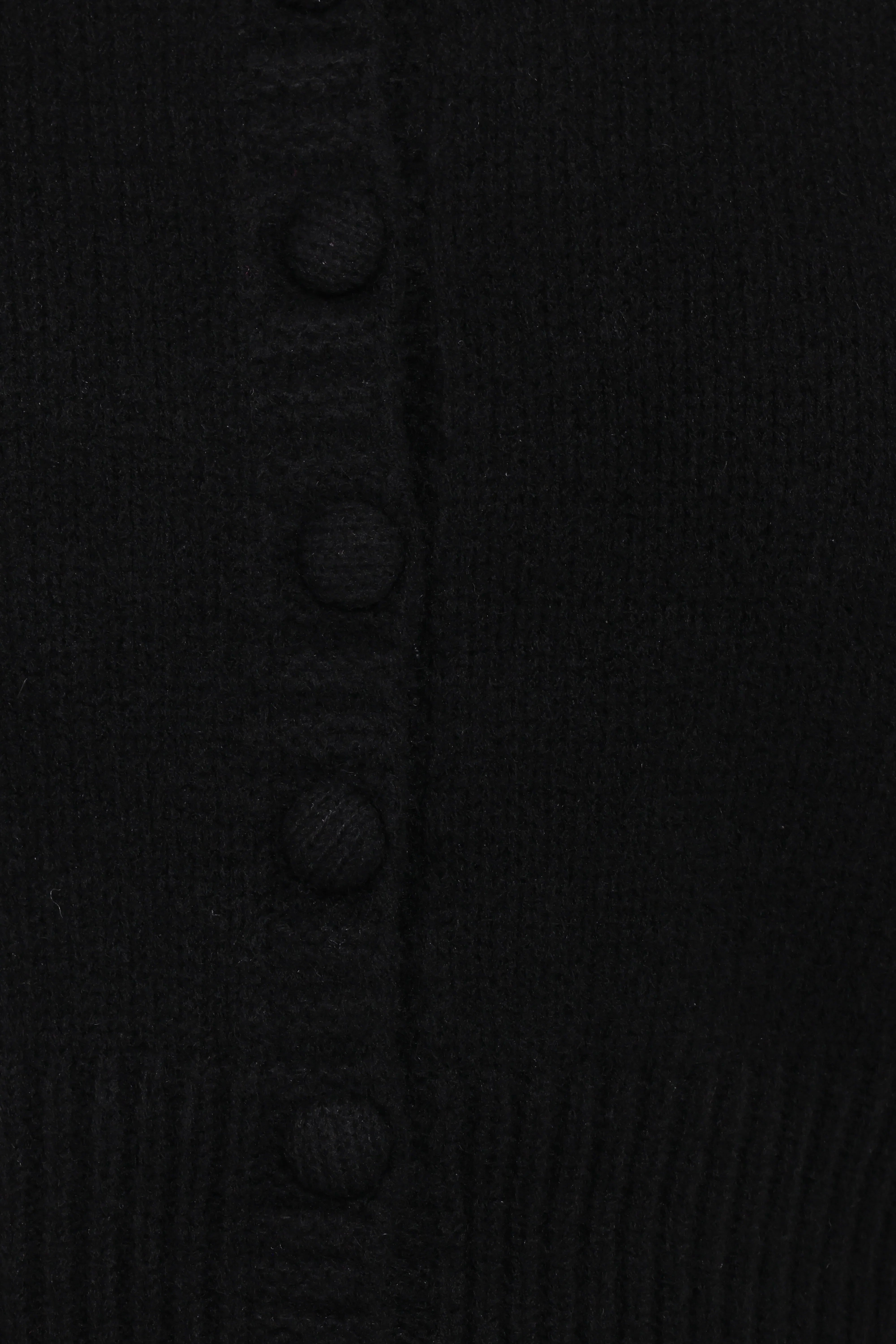 Kanie Knit Cardigan Black