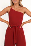 Leyton Jumpsuit Deep Red