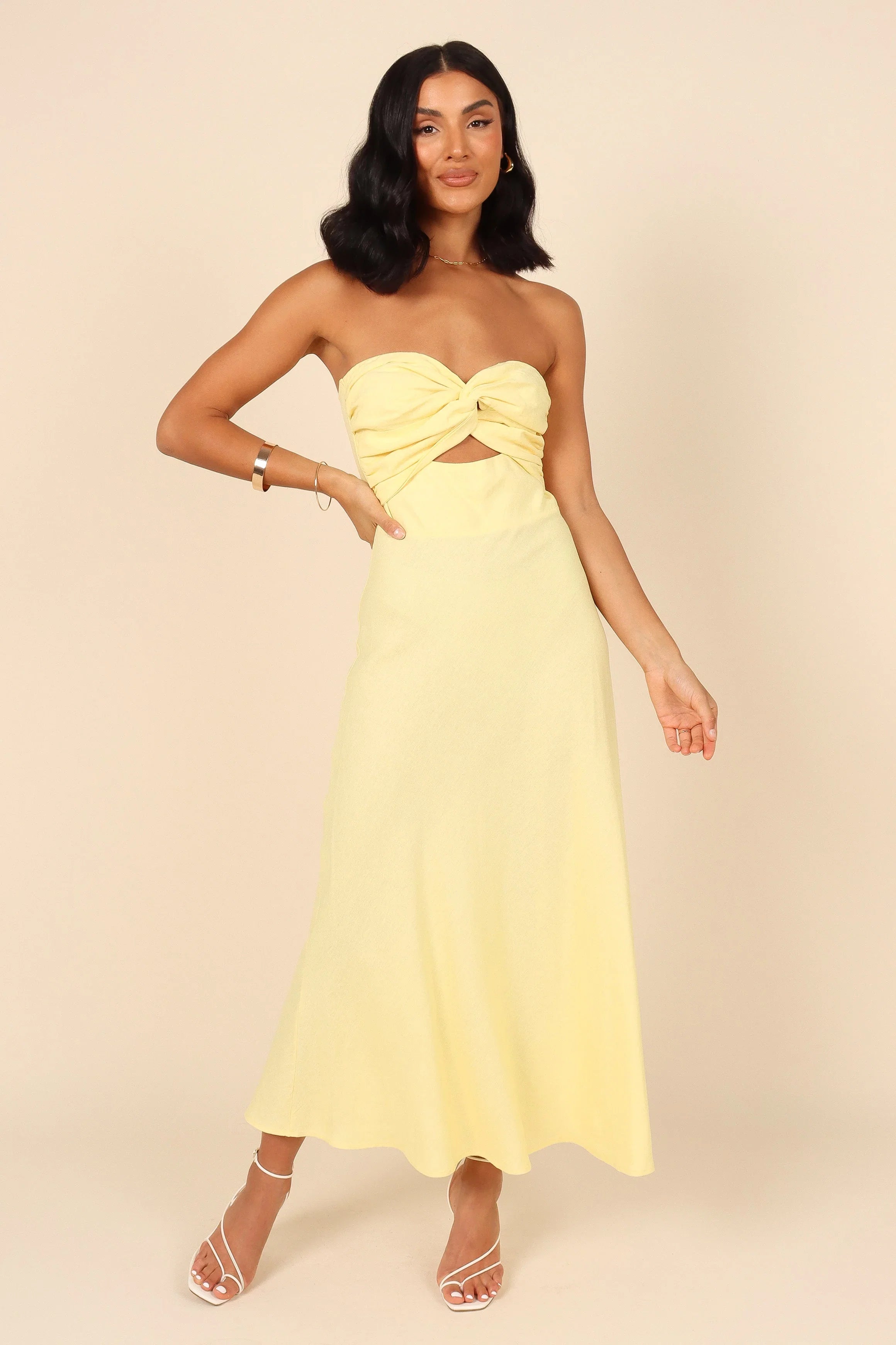 Rosetta Dress Lemon