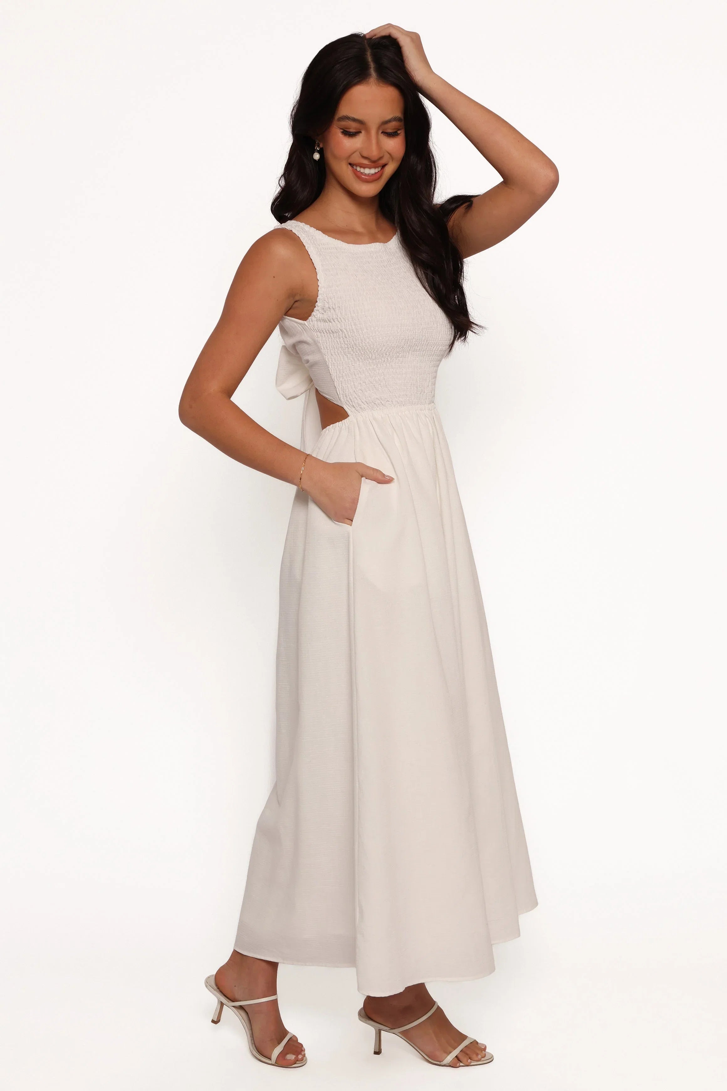 Lillie Maxi Dress White